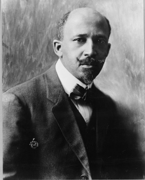 Photograph of W.E.B. Du Bois. 