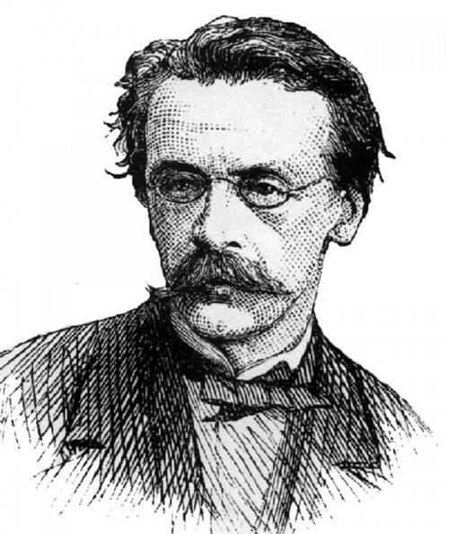 John O’Sullivan, shown here in a 1874 Harper’s Weekly sketch, coined the phrase “manifest destiny” in an 1845 newspaper article. Interestingly, he was not advocating using force to expand westward, arguing vehemently in those and later years against war in America and abroad. Wikimedia, http://commons.wikimedia.org/wiki/File:John_O%27Sullivan.jpg. 