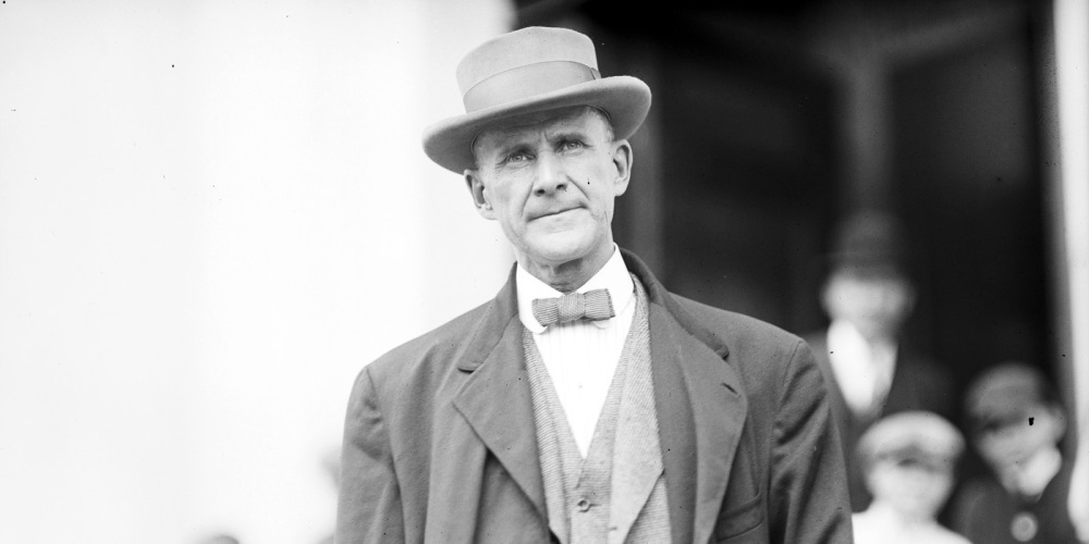 Photograph of American socialist leader Eugene Victor Debs, 1912. Library of Congress, LC-DIG-hec-01584 
