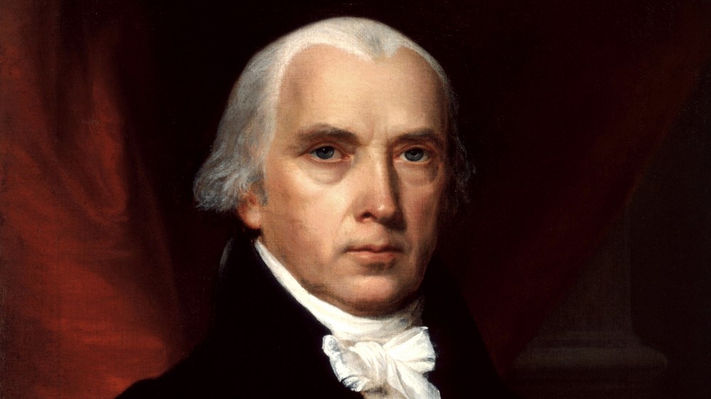 James Madison was a central figure in the reconfiguration of the national government. Madison’s Virginia Plan was a guiding document in the formation of a new government under the Constitution. John Vanderlyn, Portrait of James Madison, 1816. Wikimedia, http://commons.wikimedia.org/wiki/File:James_Madison.jpg. 